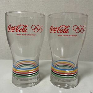 コカコーラ　オリンピック協賛記念　オリジナルグラス　2個　箱入り　2016年　リオ　オリンピック