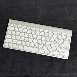 中古☆Apple Wireless Keyboard 日本語 MC184J/A アップル パソコン ワイヤレスキーボード Bluetooth A1314 動作良好 送料無料 