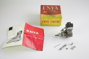 当時物 ENYA エンヤ 19-V MODEL:4005 エンジン 動作未確認 ジャンク/RC パーツ 部品 ラジコン エンジン