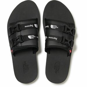 【新品未使用】 22SS 新作 新品 Supreme シュプリー THE NORTH FACE TREKKING SANDAL サンダル 靴 くつ ノースフェイス BLACK 27cm