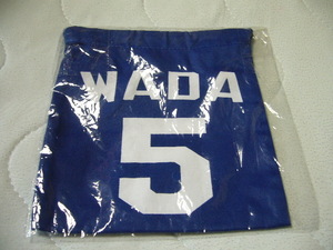 中日 ドラゴンズ Dragons ＃5 WADA ドラゴンズブルー 青 布袋 袋 入れ物 布製 サイズ155-155㎜ 新品