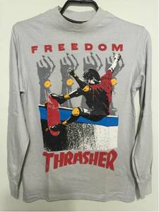 激レア！80s Thrasher magazine スラッシャー マガジン オールド ビンテージ スケートボード ロンT 新品未使用品 デッド OLD vintage SK8