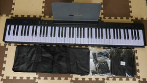 折りたたみ式電子ピアノ88鍵盤-carina-ze0088【中古・動作品】