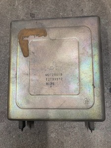 1987年　三菱 ギャラン E39A 5MT 4G63 純正 VR4 エンジン コンピューター E2T33372 MD128618 ECU CPU　jdm