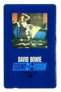 [レア/未使用] テレホンカード / デビッドボウイ SOUND＋VISION 世界を売った男 / David Bowie / テレカ