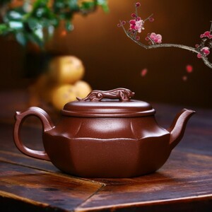 ティーポットおしゃれ 紫砂茶壺 耐熱 土瓶 湯飲み 茶器 きゅうす 急須 おしゃれ 中国製 焼き物 ティーポット おすすめ お茶 逸品 lh791