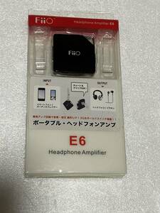 未使用新品廃番オヤイデ Fiio ポータブルヘッドホンアンプ E6