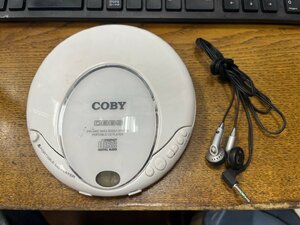 いちおう聴けます！　COBY DBBS ティーエムワイ ポータブルCDプレーヤー 中古 (寿)TF-CD314W