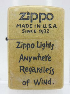 美品 Zippo Zippo Lights Anywhere Regardless of Wind 1996 現状で 1