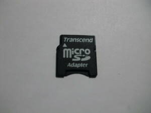 Transcend　microSD→miniSD　変換アダプター　認識確認済み　メモリーカード マイクロSDカード MICRO mini SDカード