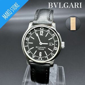 【超美品】BVLGARI TEAM Solotempo ソロテンポ ウォッチ 腕時計 ST29S