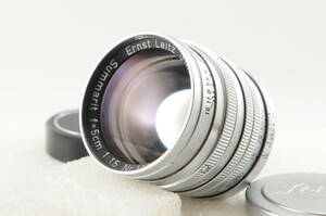 ■美品■ Leika ライカ Summarit F=5cm F1.5 Lマウント　#1224