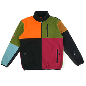 40s & Shorties (フォーティーズアンドショーティーズ) フリースジャケット マルチカラー Crossover Jacket Multi (XL)