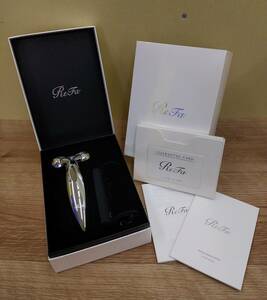 【Pkas-504】ReFa CARAT FACE リファ カラットフェイス RF-CF1842B (未使用)　美容/美顔器/美顔ローラー