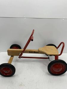 R☆ジャンク品☆L.L.Bean llbean エルエルビーン 三輪車 キックバイク 子供 radio flyer バイク 幼児 バランスバイク 木製 アウトドア用品 