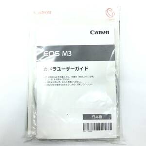 #M1601 Canon キャノン EOS M3 説明書 マニュアル 取説