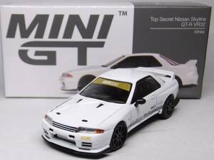 MINI GT★ニッサン スカイライン GT-R VR32 トップシークレット ホワイト MGT00469-R Nissan R32 Top Secret SKYLINE 1/64 TSM