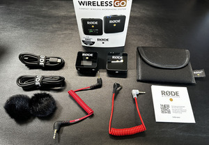 ワイヤレスマイクシステム RODE WIRELESS GO 中古美品