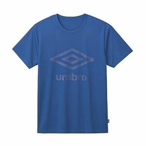 umbro アンブロ　クルーネックTシャツ 半袖Tシャツ ブルー　グンゼ製　新品タグ付き