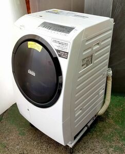 【NY606】HITACHI 日立 ドラム式洗濯機 BD-SG100FL 左開き 2020年製 ビッグドラム 洗濯10kg 乾燥6kg 