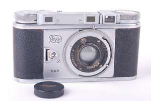 【コレクション品】Peggy Stuttgart II Kleinbild-Plasmat 50mm F2.7レンズ付き Hugo Meyer Makro Plasmat