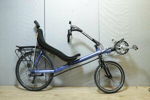 送料無料!!■performer リカンベント 20X26インチ ホイール SHIMANO 3X8S サイズM 2013年前後 美品