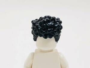 【新品未使用】レゴ　LEGO　ミニフィグ　ヘアー　ヘア　22 ブラック　癖毛