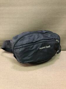 中古☆mont-bell/モンベル☆デルタガゼット☆ウエストバック☆ボディバック☆ナイロン☆ブラック