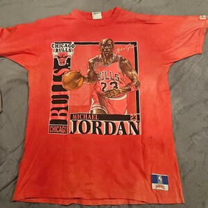 Tシャツ 半袖Tシャツ　マイケルジョーダン JORDAN　NBA 　シカゴブルズ　MJ 古着　ヴィンテージ　レア　23