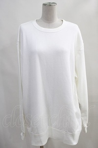 NieR Clothing / プリントSWEAT 白 H-24-01-12-033-PU-TO-KB-OS