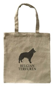 Dog Canvas tote bag/愛犬キャンバストートバッグ【Belgian Tervueren/ベルジアン・タービュレン】イヌ/ペット/シンプル/ナチュラル-56
