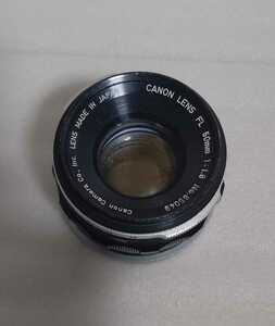 Canon キャノン レンズ FL 50mm 1:1.8 未確認 現状お渡し ジャンク 