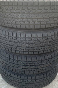 YOKOHAMAスタッドレス175/80R15アルミホイール付セット　ばり溝　在庫処分価格出品