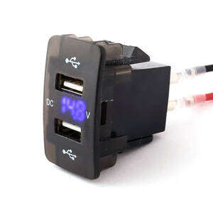 Aタイプ ホンダ スイッチホール USB充電器 電圧計 アコード インサイト オデッセイ ステップワゴン ストリーム ゼスト N-BOX CR-V フィット