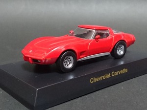 1978年型シボレー・コルベット・スティングレー（レッド）C3【未使用・美品】1/64 京商