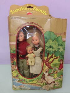 1973年 サンシャインファミリー 親子 家族 ビンテージ フィギュア 人形 マテル◆70s Vintage Sunshine Family MATTEL Doll 検索 バービー
