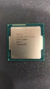 CPU インテル Intel Core I7-4770K プロセッサー 中古 動作未確認 ジャンク品 - A66
