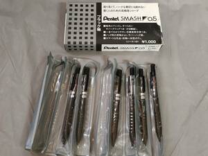 [箱付き 6本まとめ売り] ぺんてる シャーペン pentel Q1005-1 SMASH 0.5mm シャープペンシル レトロ