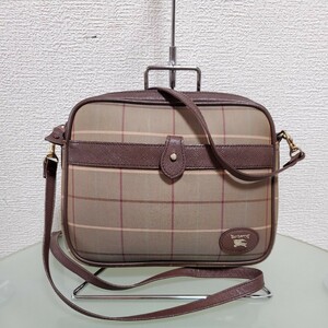 BURBERRY バーバリー ショルダーバッグ チェック カーキ 正規品 オシャレ Burberrys 斜め掛け