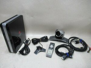 Ω Z1E 11120※保証有 POLYCOM ポリコム / テレビ会議システム HDX7000 HD / カメラ MPTZ-6 / マイク.リモコン.ケーブル付