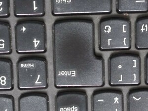 ★lenovo ThinkPad L540/20AV-S01300用　キーボードのエンターキーばら売り！
