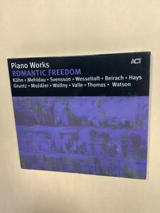 送料無料 ROMANTIC FREEDOM PIANO WORKS オムニバス 全12曲 輸入盤 デジパック仕様 新品未開封品