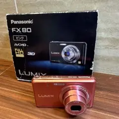 Panasonic LUMIX FX DMC-FX80-P デジカメ