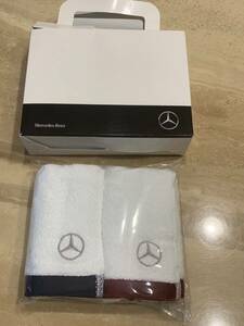 ★新品未使用　非売品　ディーラー提供品 ★Mercedes Benz メルセデスベンツ　今治タオル　ハンドタオル　タオル　ノベルティ