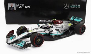 Minichamps 1/18 2022年11月ブラジルGP ２位 メルセデス AMG ペトロナス MERCEDES GP - F1 W13E TEAM MERCEDES-AMG PETRONAS No.44