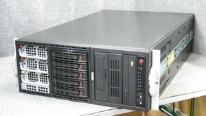 【着払い発送】SUPERMICRO 748-14 AMD Processor 6380 2.5GHz (X4基) 256GB DVDスーパーマルチ サーバー ジャンク K36320