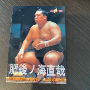 ９８BBM　５０　肥後ノ海　直哉　大相撲カード