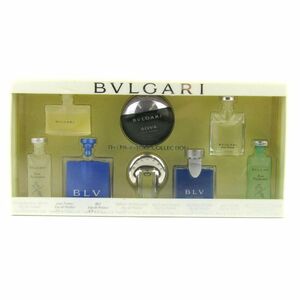 ブルガリ ミニ香水 ブルー/アクア プールオム他 8点セット まとめて 大量 フレグランス TA メンズ BVLGARI