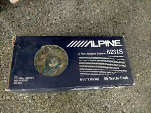 ALPINE 6231S 未使用　保管品