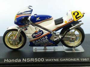 1/24 チャンピオンバイク #4 HONDA NSR500 WAYNE GARDNER 1987年 ワイン・ガードナー ホンダ 開封済 送料410円 同梱歓迎 追跡可 匿名配送